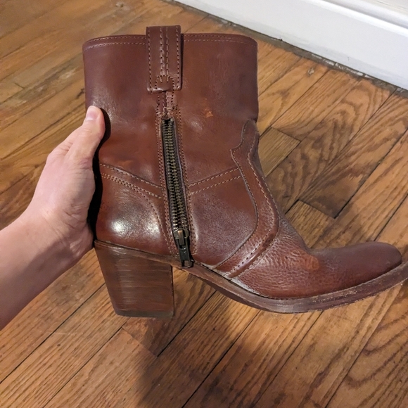 Frye Cowboy Ankle Boots - Picture 6 of 6